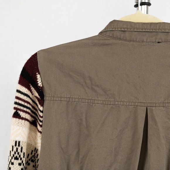 Anthropologie E hanger army green jacket size L - Picture 11 of 16